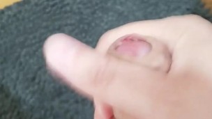 Uncut Teen Cums Hard (Massive Load)