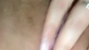 Wet pink pussy