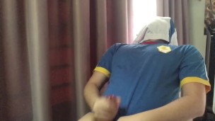 Inazuma Japan soccer jersey masturbation
