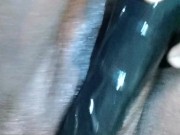 Playing with my pussy making myself have an orgasm