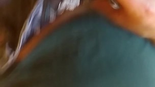 Tgirl flashing cock in booty shorts. Follow me and thumbs up my content!