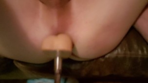 Balls deep ass fucking