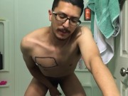 Young Guy Cums big after work 2/16