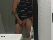 pissing. shake it more than twice...
