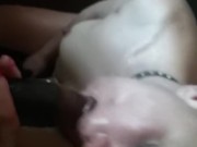 blowjob  in an abandoned house  8/16