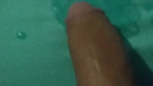 ts jerking off till cums on bed.. lots of cum!