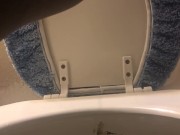 Pissing with my dripping pussy