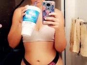 After shower fun