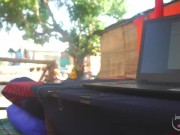 Jenny Young likes show her tits and pussy in the public places. 14/16