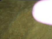 Cumshot over a towel
