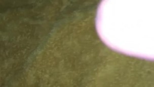 Cumshot over a towel