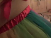 valeries rainbow outfit