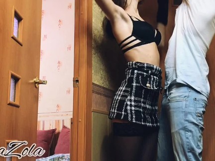 Fucked pretty classmate and facial cumshot after studying - Solazola