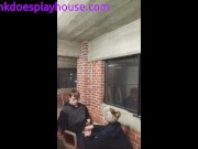 Ex-GF Gives BJ at Public College Graduation Party 3/16