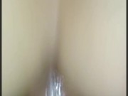 Beautiful asian teen with tiny perfect pussy cums on BFC 3/16