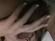 Christmas Sucks for me by Sexy GF, takes and drools full load of cum on D 2/16