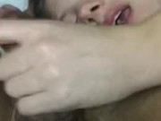 Christmas Sucks for me by Sexy GF, takes and drools full load of cum on D 6/16