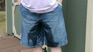 Outside Shorts Pee