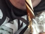 CANDY CANE SUCKING ASMR
