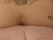 Sexy lesbian slut cums real hard with big pink strap 11/16