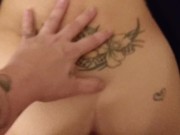 Sexy lesbian slut cums real hard with big pink strap 12/16