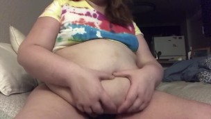 Fat Piggy Stuffing & Belly Play