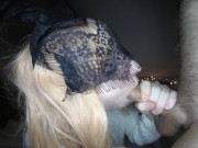 Amateur Bubble Butt 18 Year Old Gives Sloppy Blowjob and Fucks BIG CUMSHOT 3/16