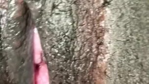 Watching my ex gf pussy b4 sex