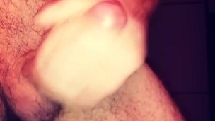 Wanking My cock until cumshot