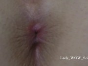 Virgin asshole touching and fingering 4k