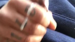 When horny girlfriend needs work cumshots
