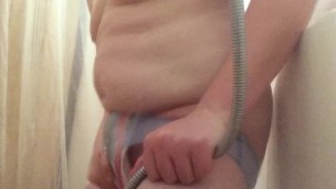 Showering in my diaper