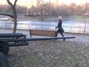 Public park pussy, Public masturbation park, Dangerous zone, Police 14/16