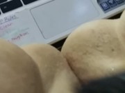 Fat pussy getting played with