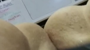 Fat pussy getting played with