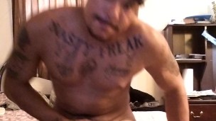 Army Guy Stripping And Masturbating (Part 5)