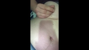 Trans Boy In Bed, Touching, Smoking, Ass grab