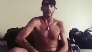 Lean, masculine White Boy Stripping & Getting Nasty For The Cam