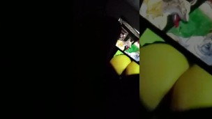 Slow motion jack off