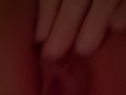 girl clit rubbing to orgasm