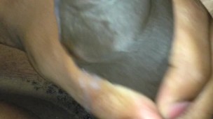 Huge black cock makes huge mess