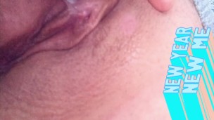 Using My Cum To Lube My Clit For Rubbing and Edging