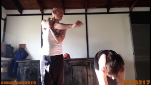 Shadow and Marie Work Out-Well Kind Of (REAL COUPLE)