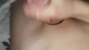 cum twice in two minutes. Prostate massage and masturbate