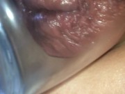 anal pump close up