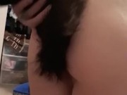Kitten tail wiggles