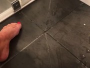 Pissing while fingering myself