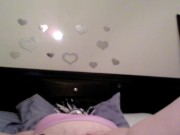 Changing sheets after that squirt!!!!!! Ooops