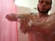 Puerto Rican Well Hung Shower Time 3/16