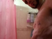 Puerto Rican Well Hung Shower Time 4/16